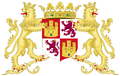 Coat of arms with supporters (1406–74)